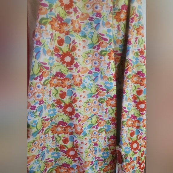 BILLBLASS ALL OVER FLORAL VINTAGE PRINT BUTTON DOWN COAT, SIZE 4 - Picture 5 of 8